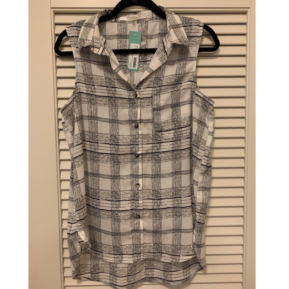 Fun2Fun Stitch Fix Sleeveless Top NWT (L)